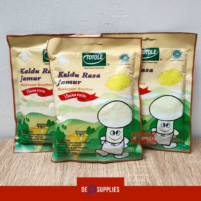 

Totole Aldu Raa Jamur 80Gr Yedap Non Mg Muhroom Vegan