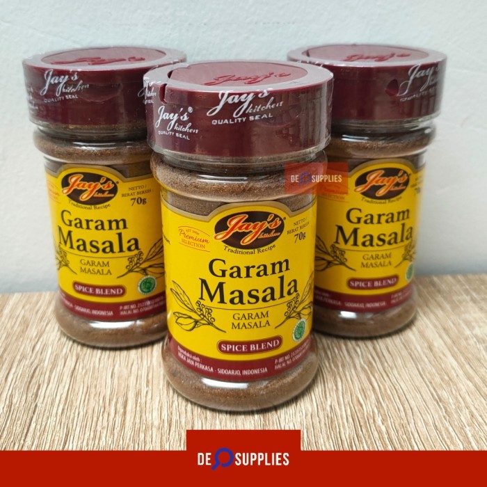 

Jay Garam Maala 70Gr Jay Garam Bumbu India Tabur Bubu Ari