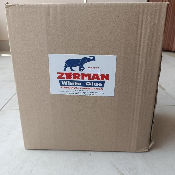 

zerman white glue lem putih 10kg/lem kertas/lem pvac/lem meja/lem kayu