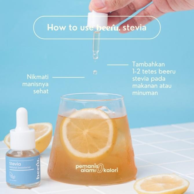 

Beeru Stevia Paket Double Natural Sweetener 2x15ml