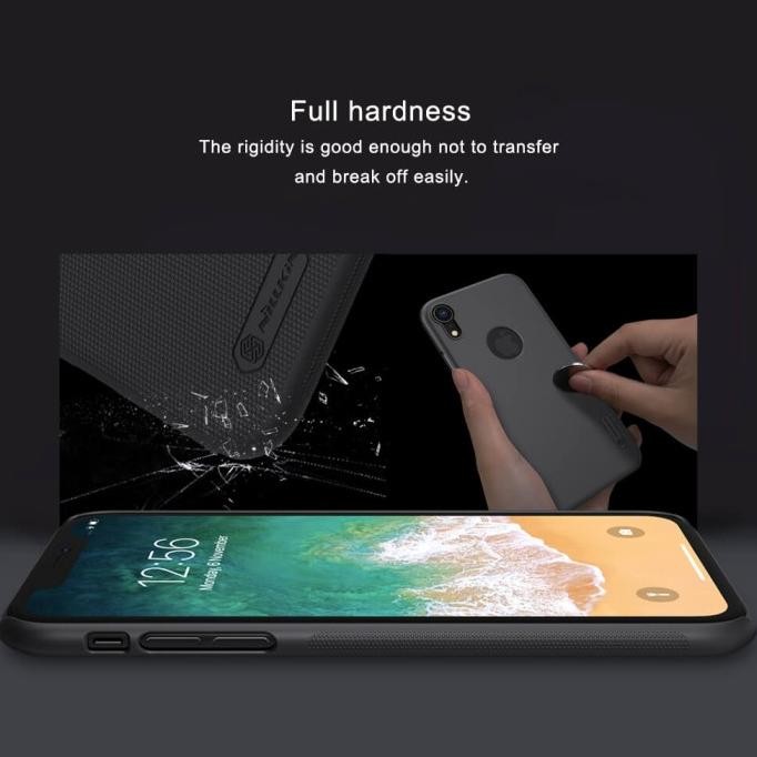 IPHONE XR 6.1 HARD CASE NILLKIN FROSTED ORIGINAL COVER LOGO HARDCASE RDN
