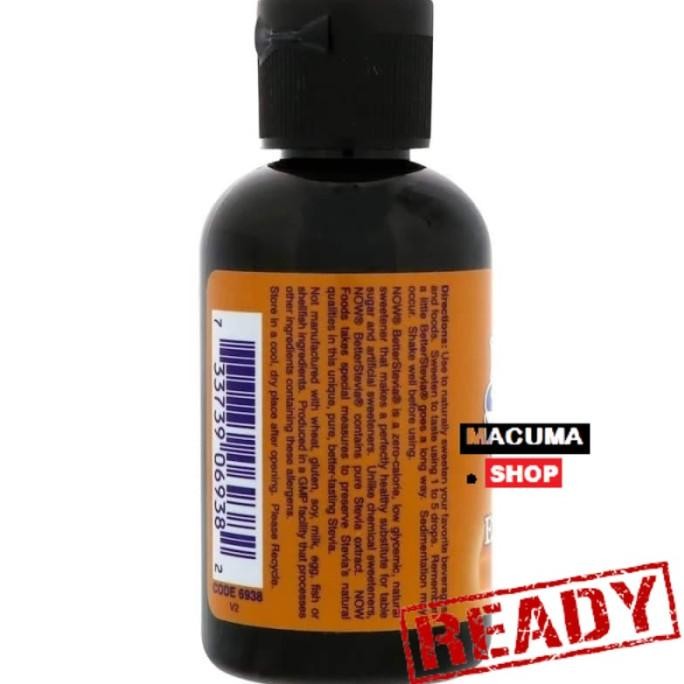 

NOW BETTER STEVIA LIQUID SWEETENER ENGLISH TOFFEE 60 ML