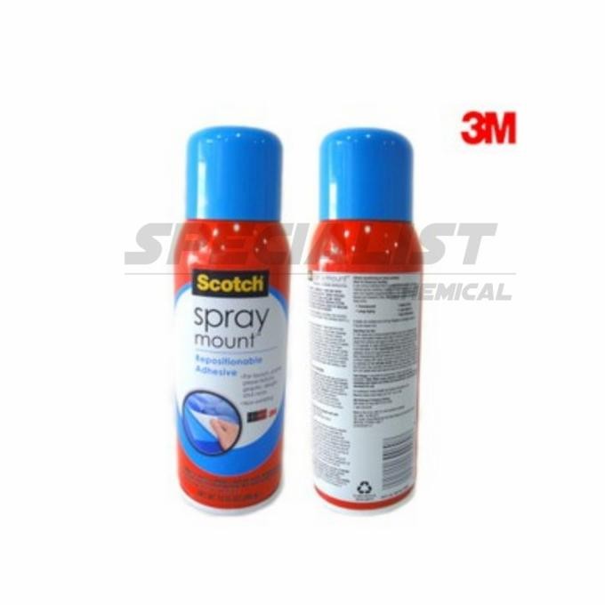 

3M SPRAY MOUNT - SCOTCH REPOSITIONABLE ADHESIVE 290 GRAM