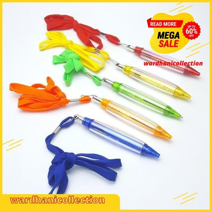 

PULPEN CABE TALI PANJANG / PENA GANTUNG PROMOSI SOUVENIR POLOS BP503 BEST PRODUK !