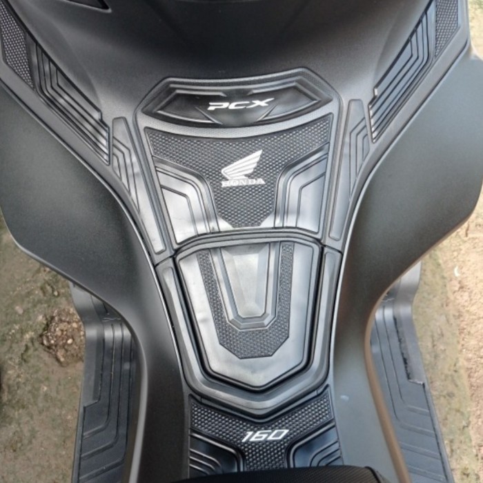 Tankpad pcx 160 Karet Timbul 3D merah Biru Gold Silver putih