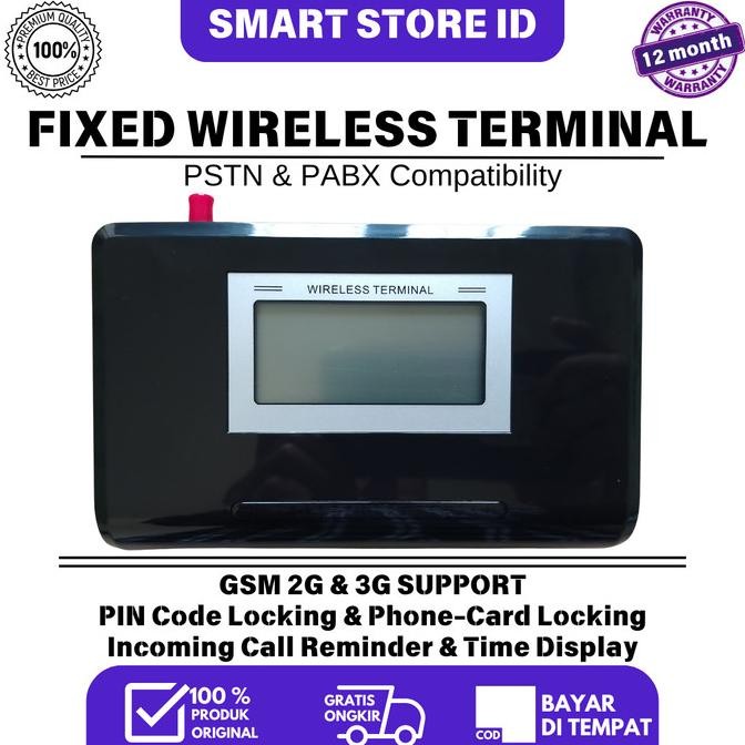 FWT GSM 2G/3G ARS PSTN EZITEL MYFONE SAGEM TERMINAL PABX GARANSI 1 Thn