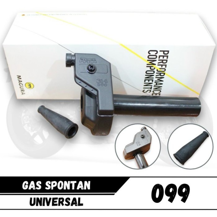 GAS SPONTAN MAGURA 314 DUO ORIGINAL GAS KONTAN MAGURA NINJA CB RX KING