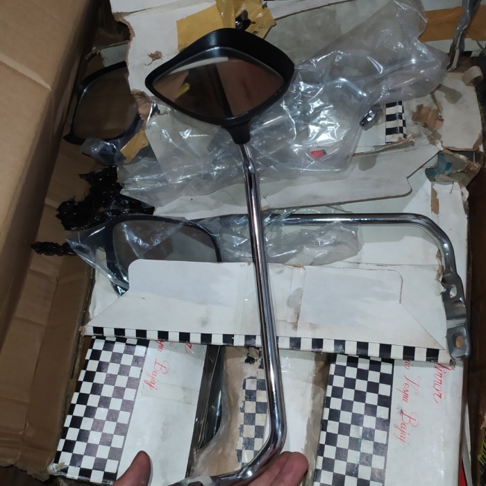 spion pet batang gede kiri vespa PX PTS Special kdc original