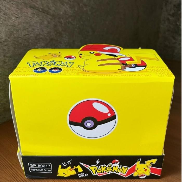 

Paket Usaha Pulpen Akrilik Sanrio Ink Pen Pokemon Pen Cetek ( 48Pis)
