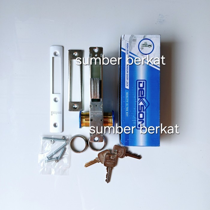kunci aluminium dekson kc 8128/ kunci pintu aluminium dekson kc 8128