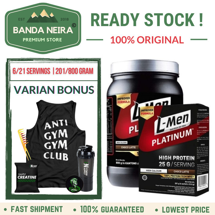 Sale L-Men Lmen L Men Platinum Whey Protein