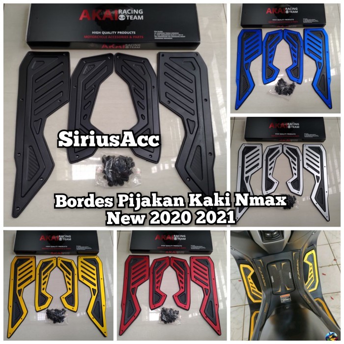 Bordes Pijakan Kaki Nmax New 2020 Nmax New 2021 Plat Bordes Nmax New