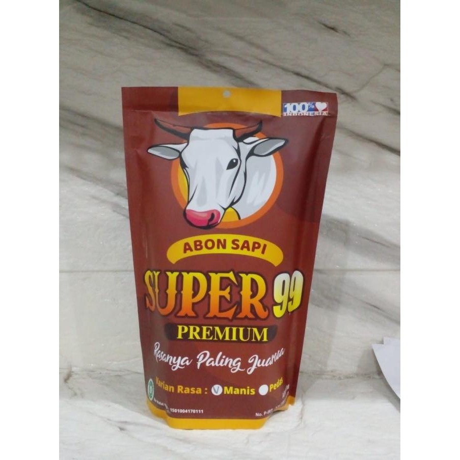 

(Ready) Abon sapi super 99 premium 250 gram