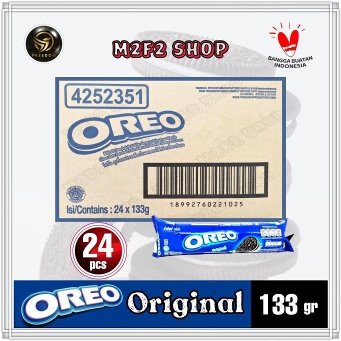 

Biskuit Oreo Sandwich Original Vanilla Creme - 123 gr