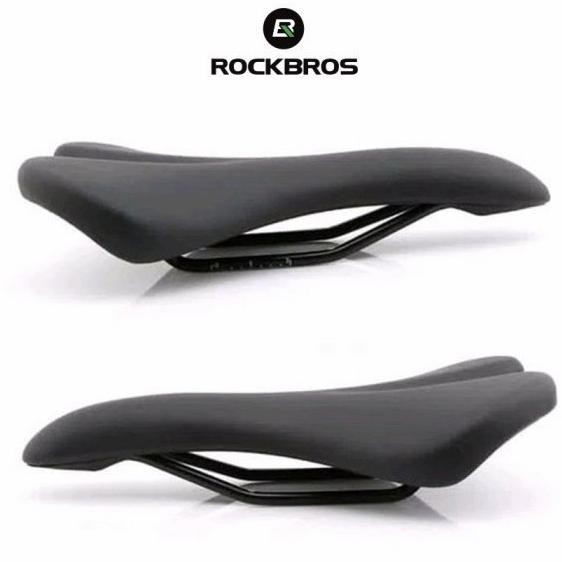 PNP - SADEL SEPEDA ROCKBROS 1020C MTB ROADBIKE LIPAT SELI HITAM COKLAT