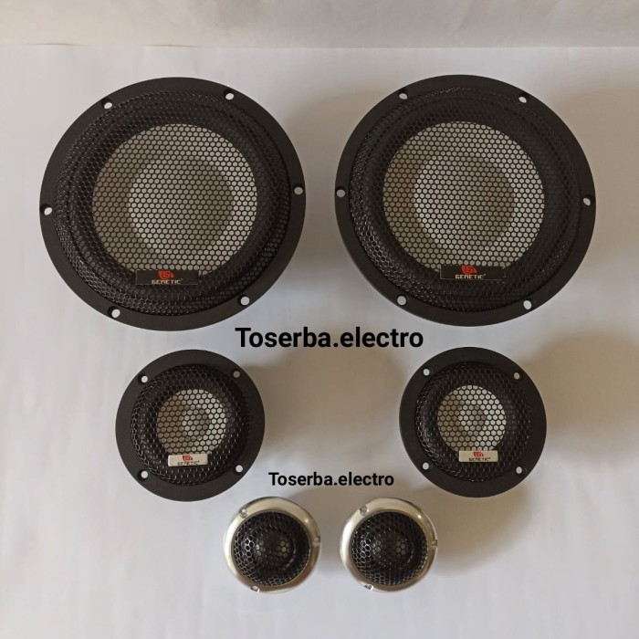 Speaker split 3way Ceramic Genetic Foss audio mobil