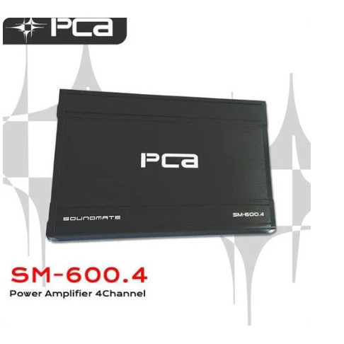 Power Amplifier PCA Soundmate 600.4 Class AB - Power Amp Audio Mobil
