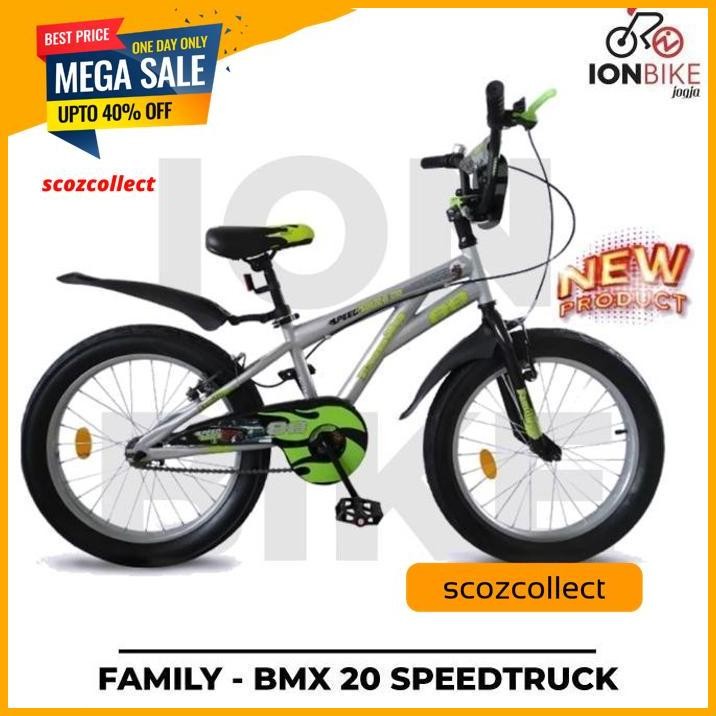 SEPEDA BMX 20 FAMILY SPEED TRUCK TERBARU HARGA MURAH SPEEDTRUCK TRAVIS TERHITS 