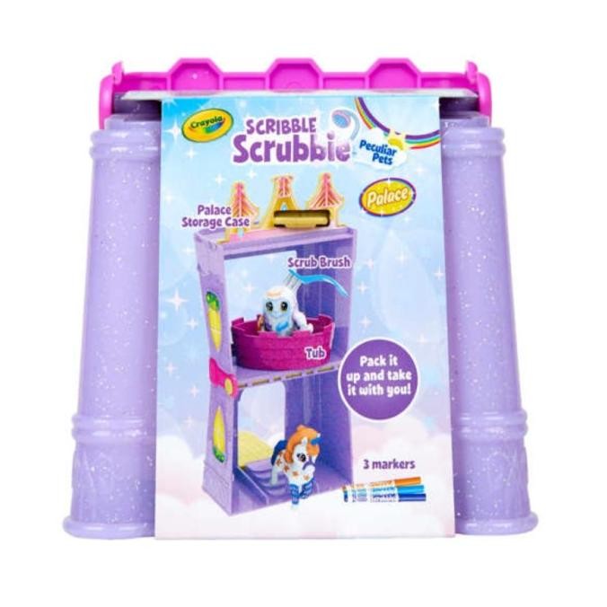 

Crayola Scribble Scrubbie Castle Palace Pets - Mainan Coloring Pets