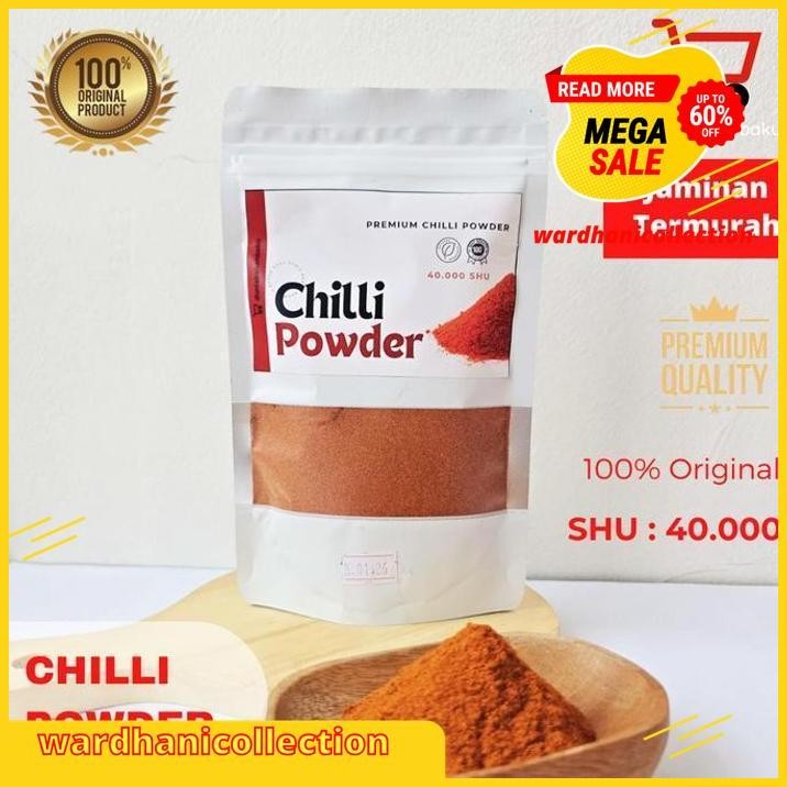 

CABE BUBUK / CHILI POWDER 100 G PREMIUM GRADE A 100% ASLI TESTER PACK BEST SELLER !!!