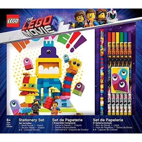 

LEGO Movie 2 - 52305 Stationery Set Duplo Monsters School Drawing Book
