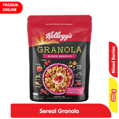 

Kellogg's Sereal Granola Mixed Berries Pouch 220 g