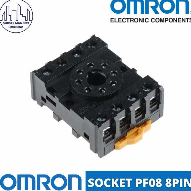 Promo Socket Omron 8 Kaki 8 Pin for MK Relay Original SNI COD