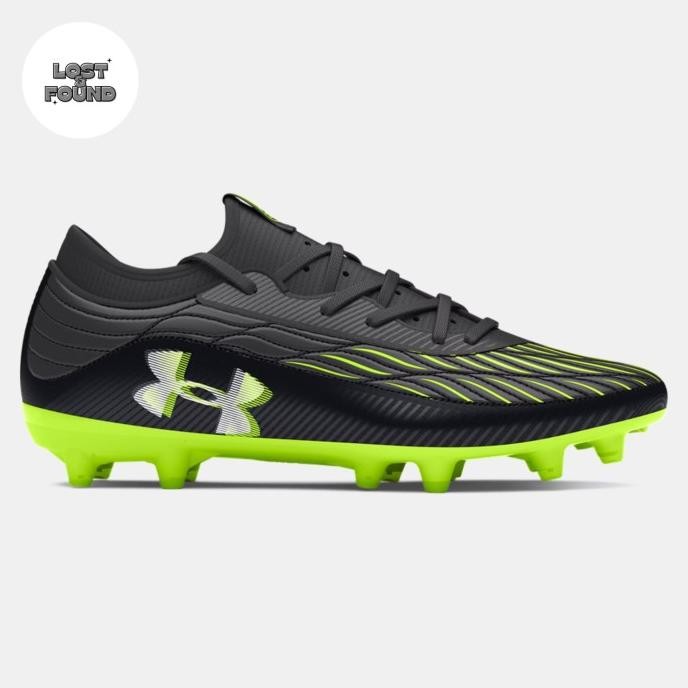 TERLARIS - SEPATU BOLA UNDER ARMOUR MAGNETICO SELECT 4 FG BLACK GREEN