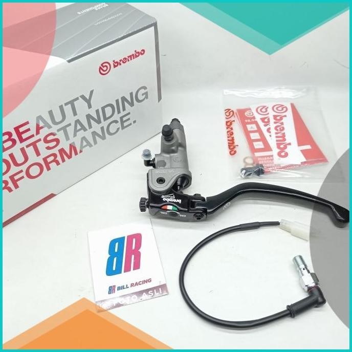 MASTER REM KOPLING HIDROLIK BREMBO ORIGINAL RCS 14 KIRI 07D35Z4 get it