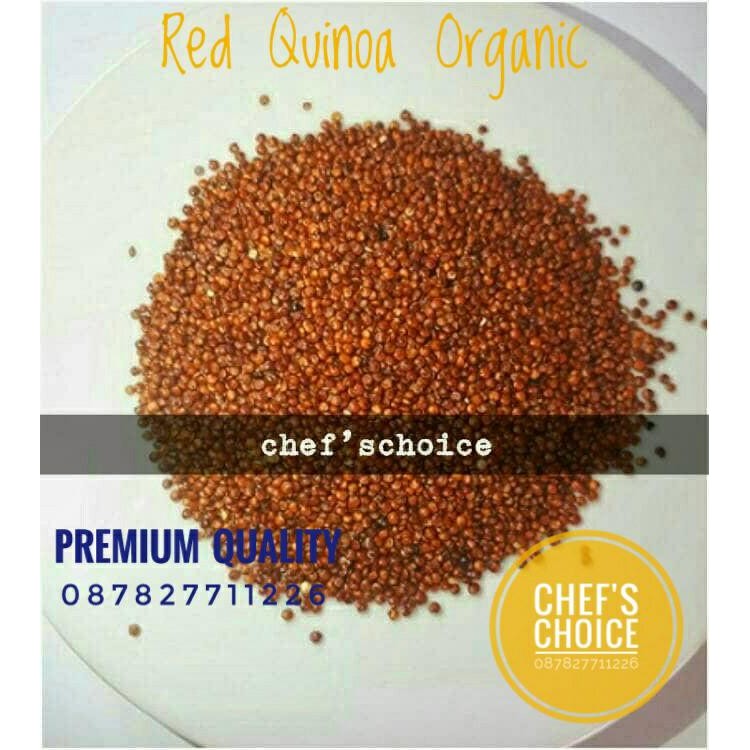 

Red Quinoa Organic/ Quinoa Organik/Menu Sehat Diet 500 Gr