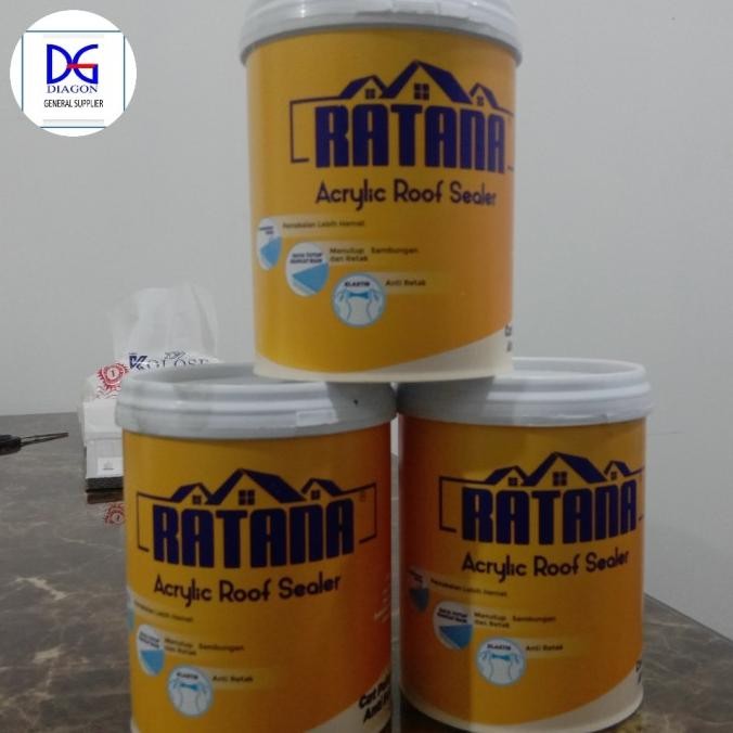 Promo RATANA 1 kg / RATANA Kaleng / ACRYLIC ROOF SEALER COD