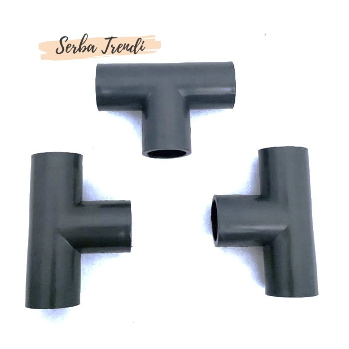 T Pipa PVC Paralon 3/4 Inch Tee Grest 3/4"