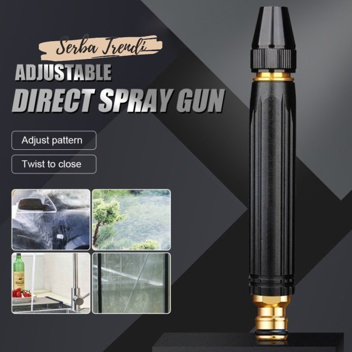 Semprotan Pistol Air Kuningan Hose Nozzle Spray Steam