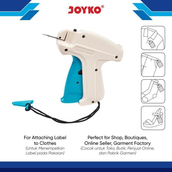 Promo Alat Bandrol Harga / Tag Gun JOYKO TG 610 / Tembak Label Merk Baju COD