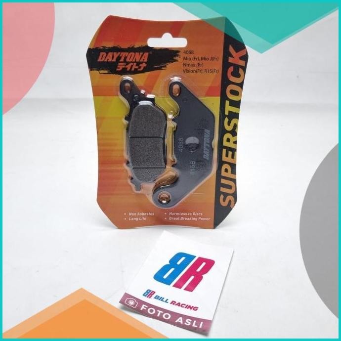 DISPAD KAMPAS REM BELAKANG NMAX 155 DEPAN JUPITER MX DAYTONA 4068 07D3