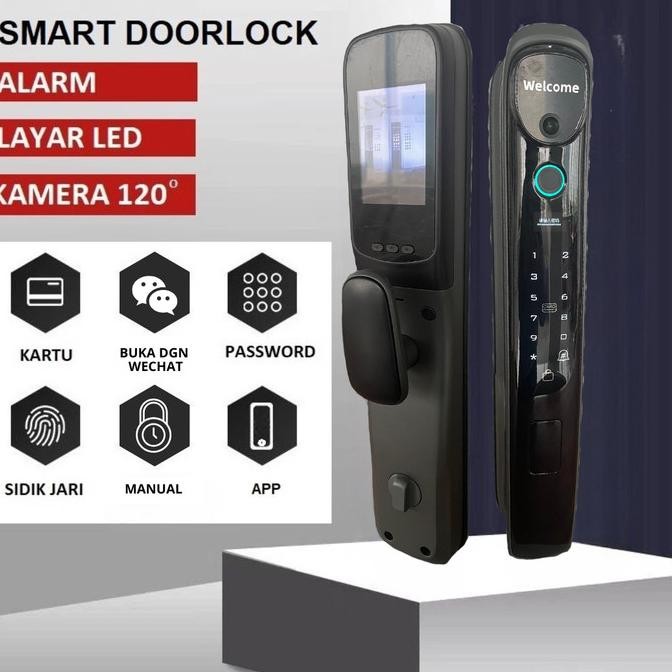 KUNCI SIDIK JARI / Smart Door Fingerprint / Kunci Pintu Digital
