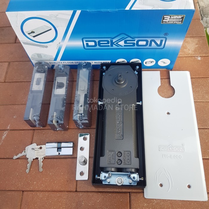 Floor hinge 8400 Dekson+pacth fitting komplit DEKSON
