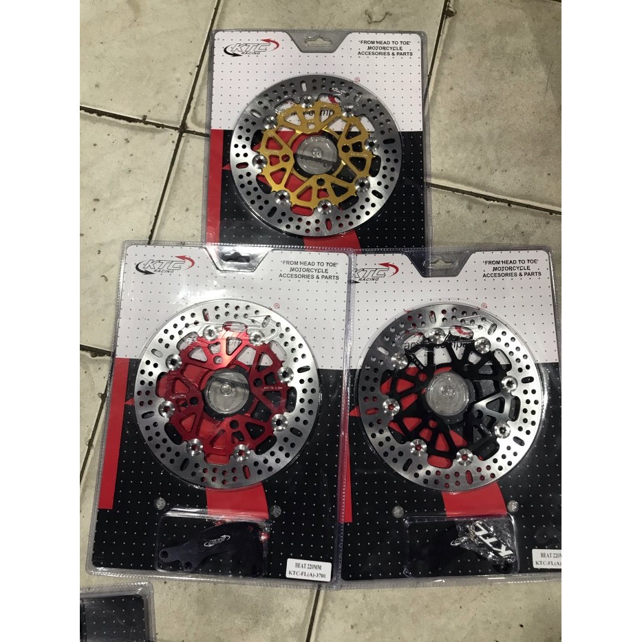 piringan ktc beat 220 bulat, dics ktc 220 vario 150 lubang 4, cakram k