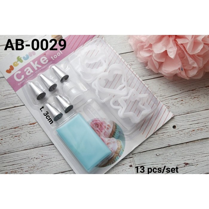 

Ab0029 Puit Connector Piping Bag Cooie Cutter Et