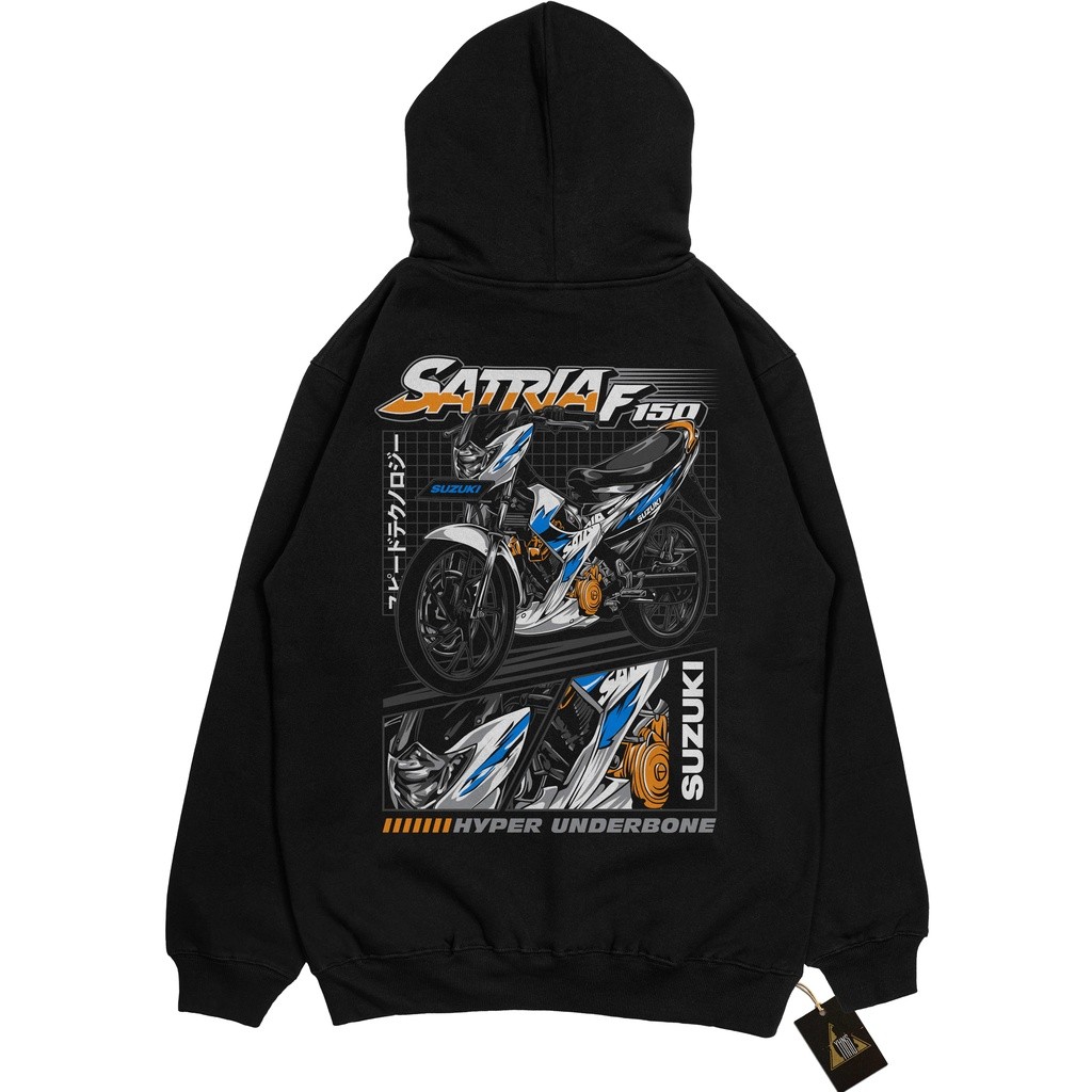 Hoodie SUZUKI Raider F150 BIRU Jaket JUMPER SWEATER FLEECE KATUN KUALITAS PREMIUM |mxrpfUwB|