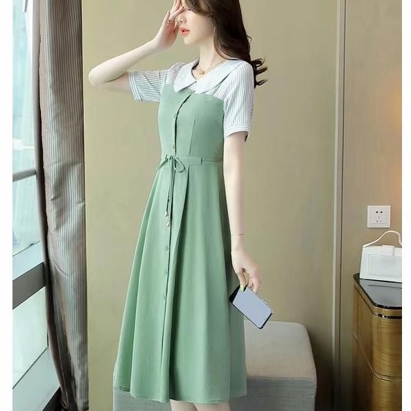 CR - model menyatu/dress korean style wanita/Dress/dress korea/dress wanita/dress korean style/dress