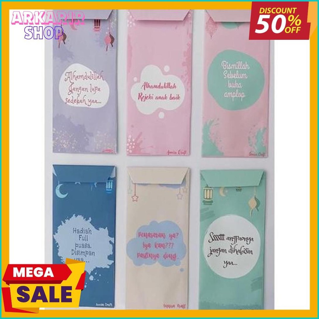 

Amplop Lebaran (Isi 10 Pcs) (Lagi Rame)