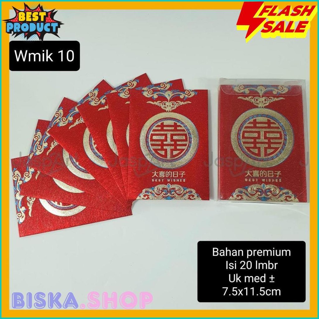 

Angpao Wedding Amplop Wedding Angpao Sangjit Angpao Susu Tebal Murah Ready Stock (6.6)