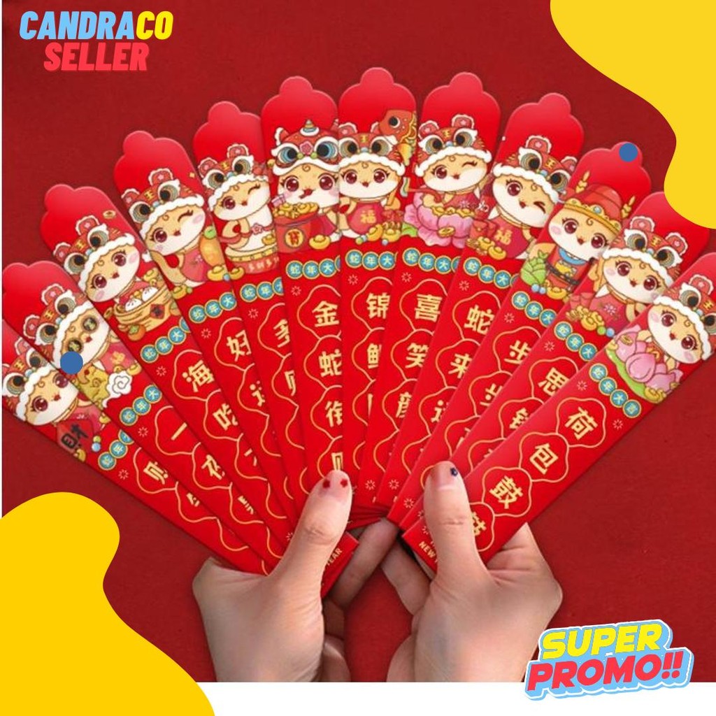 

Angpao Lotere Ular 12 Shio Keberuntungan Unik Isi 12 Pcs Kotak Kecil Draw Lots For Red Game Angpao (Lagi Viral)