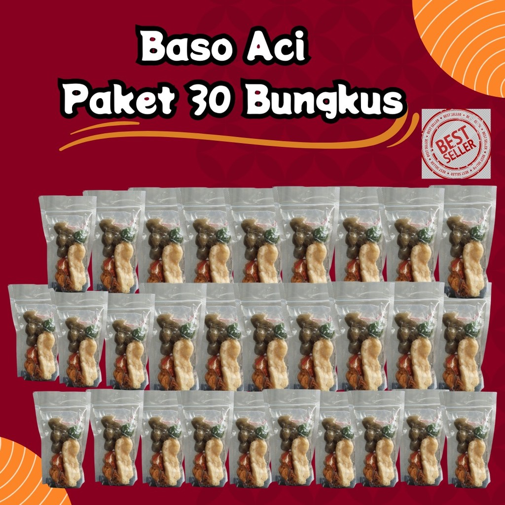 

Baso Aci Makanan Instan Murah HALAL isi 30pcs
