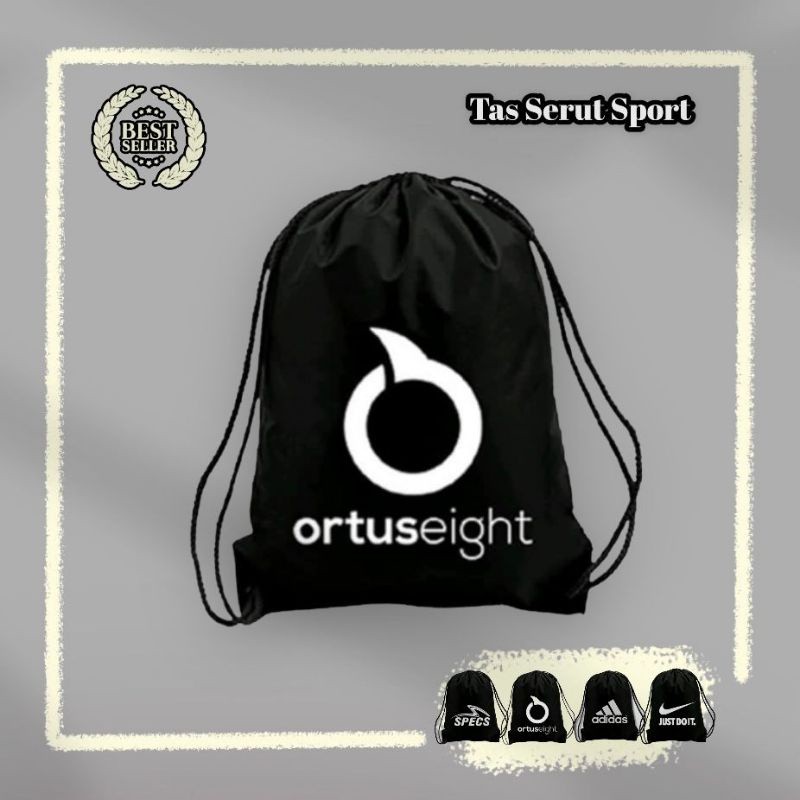 BOLA OLAHRAGA  Tas Gymsack Bola Futsal Ortuseight / Tas Serut Ortus