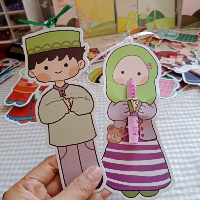 

Potongan Harga Amplop Lebaran Unik 2024 Bookmark Isi 12Pc Sde