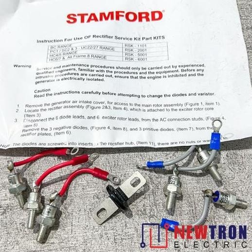 Rectifier Kit Rsk2001 Dioda Varistor Rsk 2001 Stamford Original