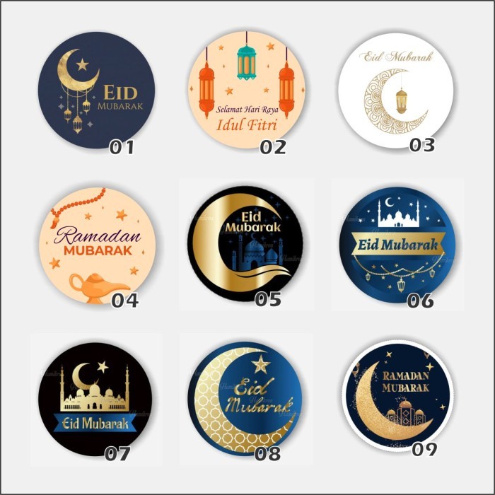 

Harga Promo Stiker Ramadan Lebaran Idul Fitri, Stiker Toples/Box/Label/Amplop . . Trd