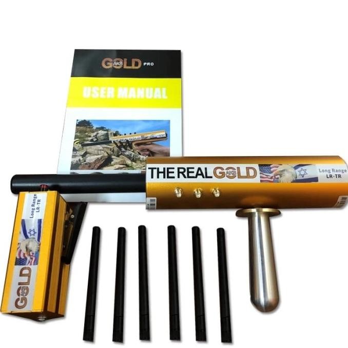 The Real Gold Aks Long Range Gold Detector 6 Antennas